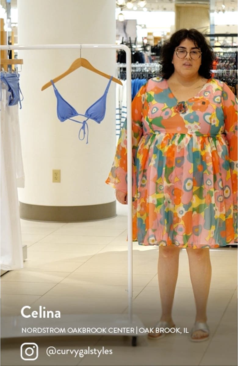 Sol Searcher Triangle Bikini Top, sales video thumbnail