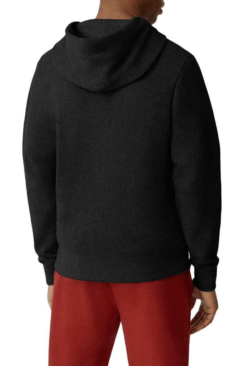Huron Full Zip Hoodie, Alternate, color, BLACK - NOIR