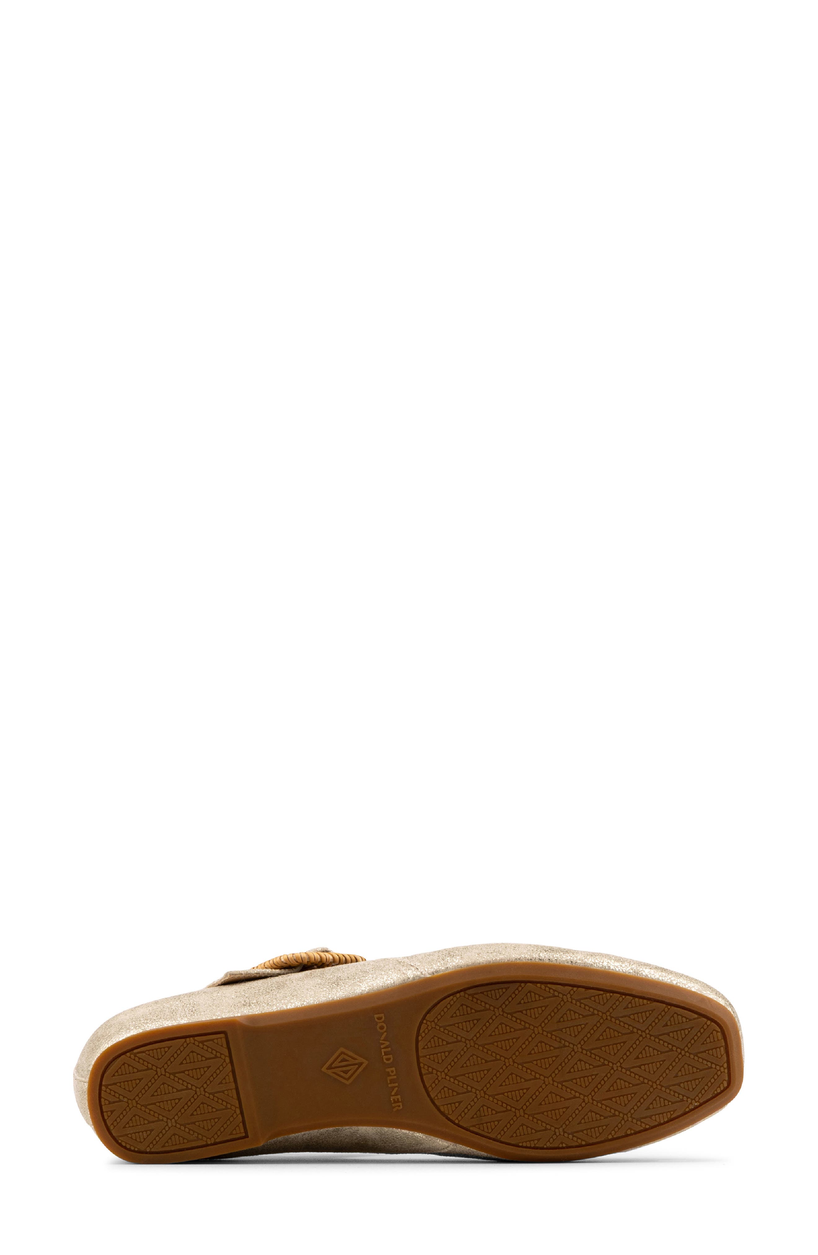 Lavana Buckle Ballet Flat, Alternate, color, PLATINO