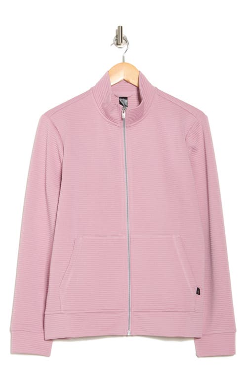 Skechers The Go Walk™ Hoodless Hoodie™ Zip Jacket In Pink
