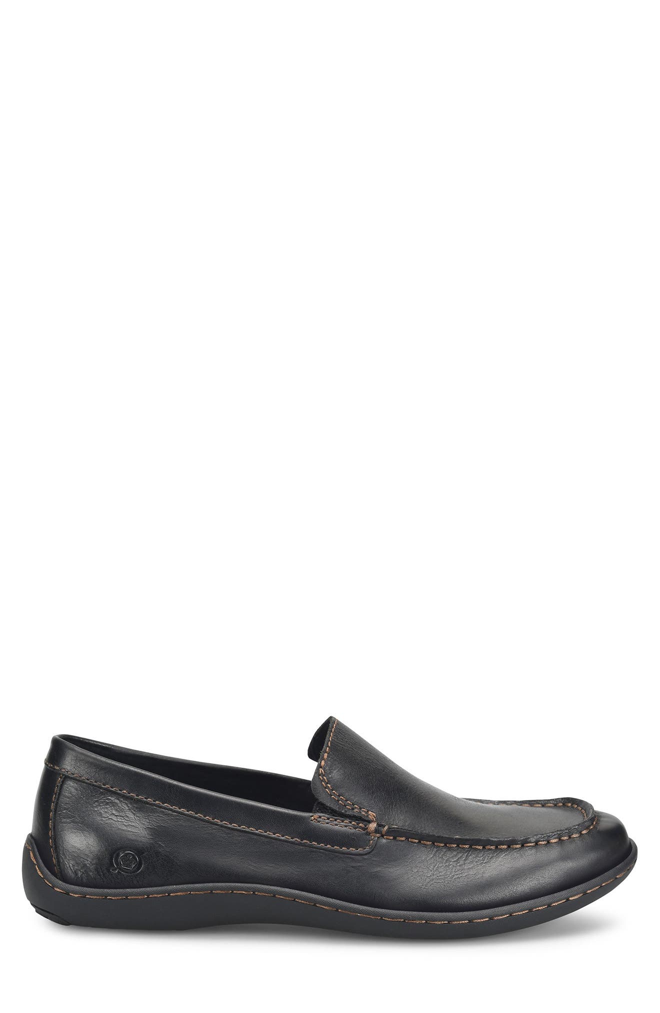 Børn Born Caleb Moc Loafer, Alternate, color, Black F/G