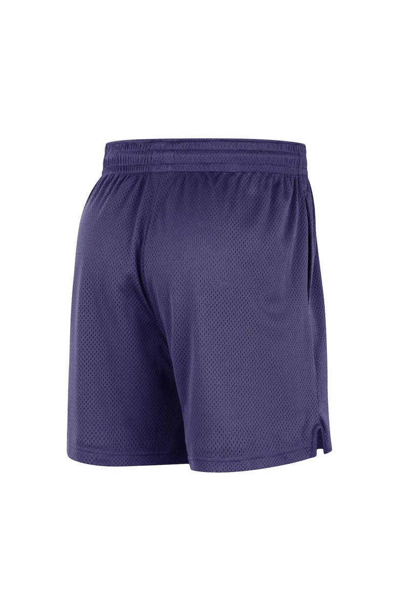 Nike Unisex Nike Purple Phoenix Suns Warm Up Performance Practice Shorts, Alternate, color, Purple