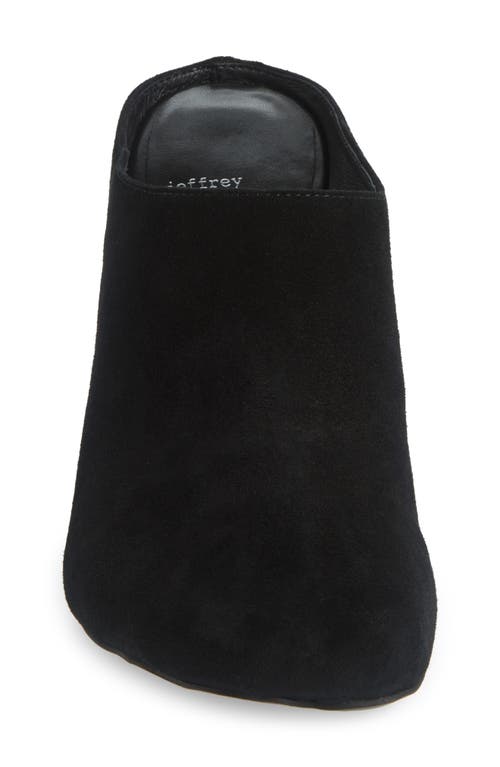 Jeffrey Campbell Good Form Pump In Black Suede