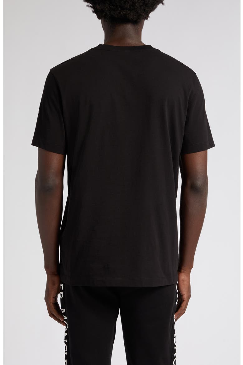Gradient Logo Cotton Graphic T-Shirt, Alternate, color, BLACK