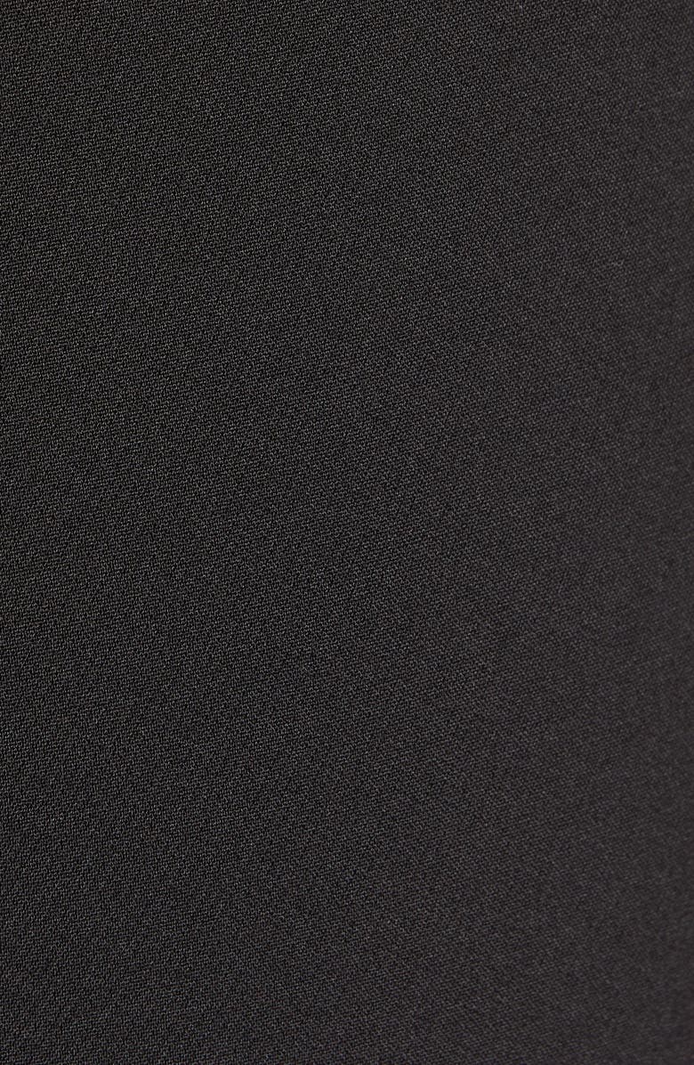 Milly Paige Cady Crop Trousers, Alternate, color, Black