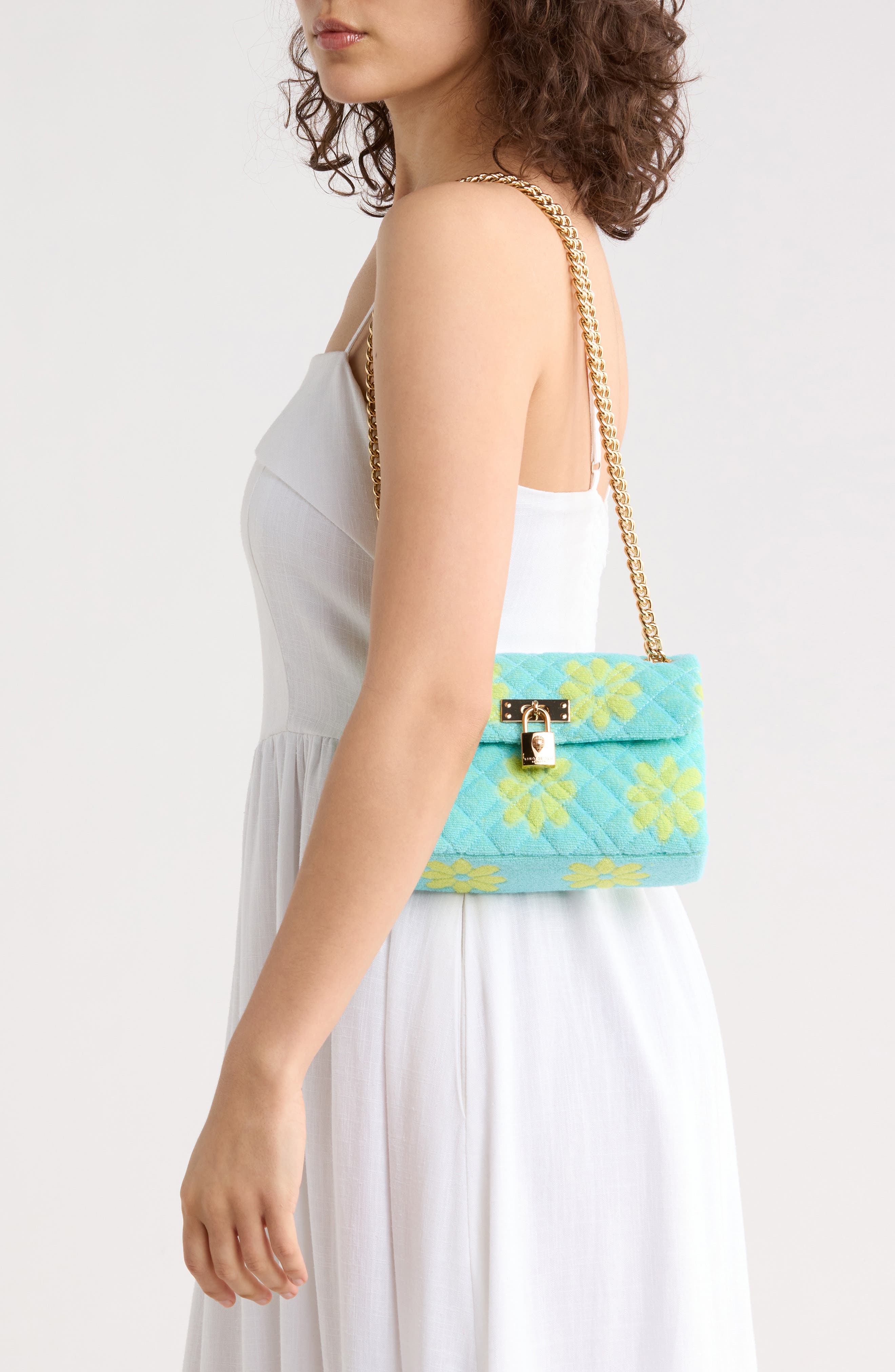 Kurt Geiger London Mini Brixton Crossbody Bag, Alternate, color, Open Blue