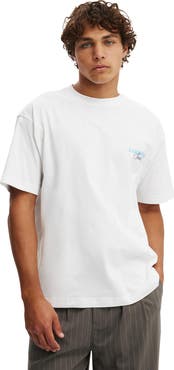 Cotton On Men's Box Fit Text T-Shirt