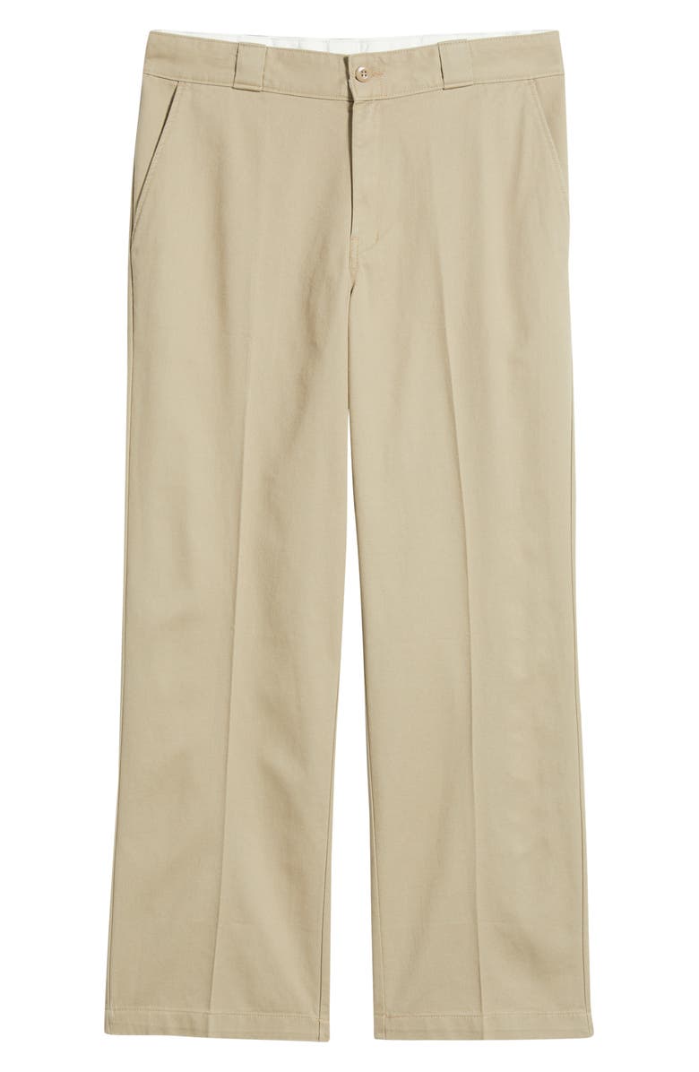 Dickies 247 Flat Front Cotton Work Pants, Alternate, color, Desert Sand