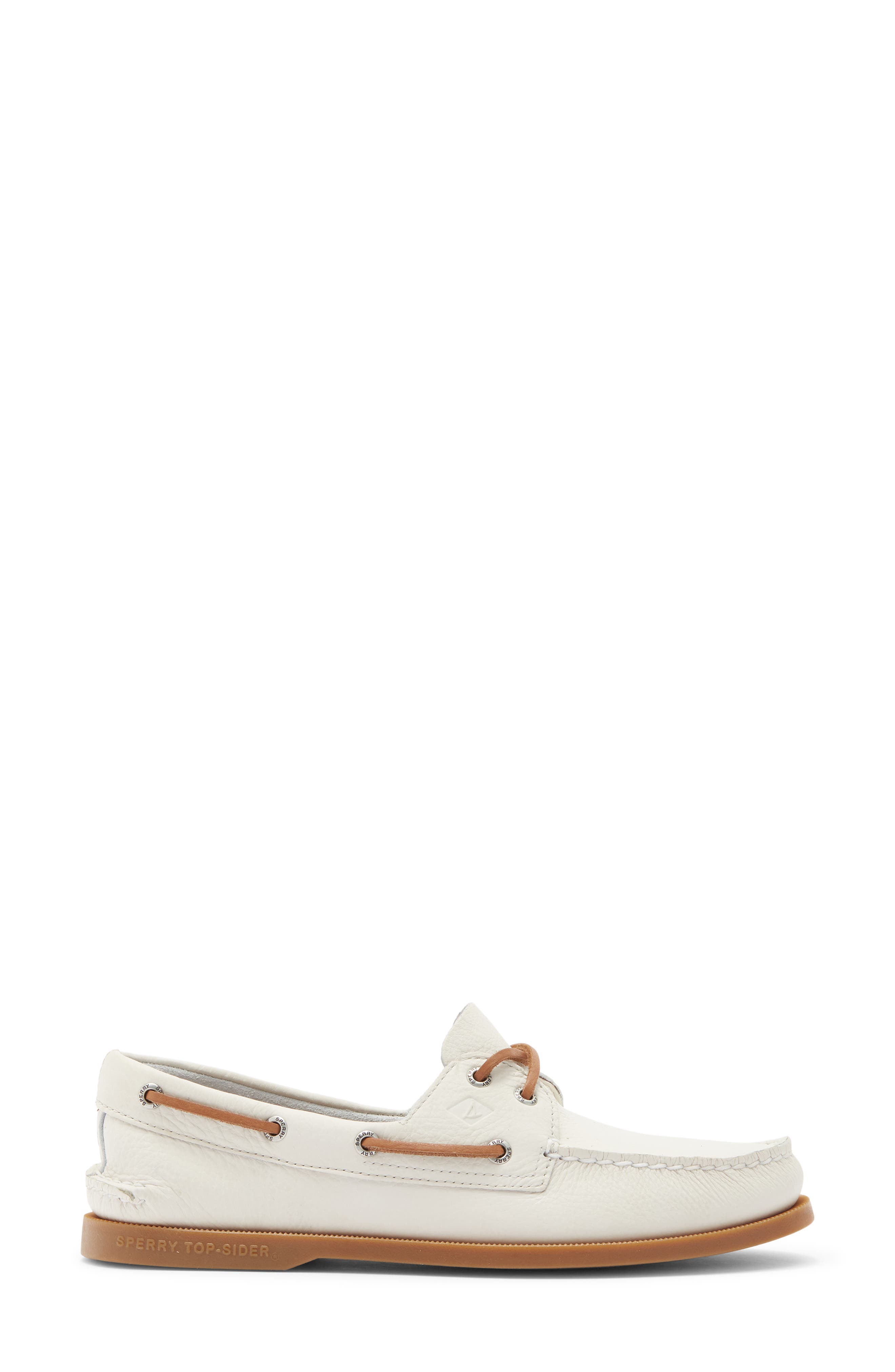 Authentic Original™ 2-Eye Boat Shoe, Alternate, color, OPEN WHITE