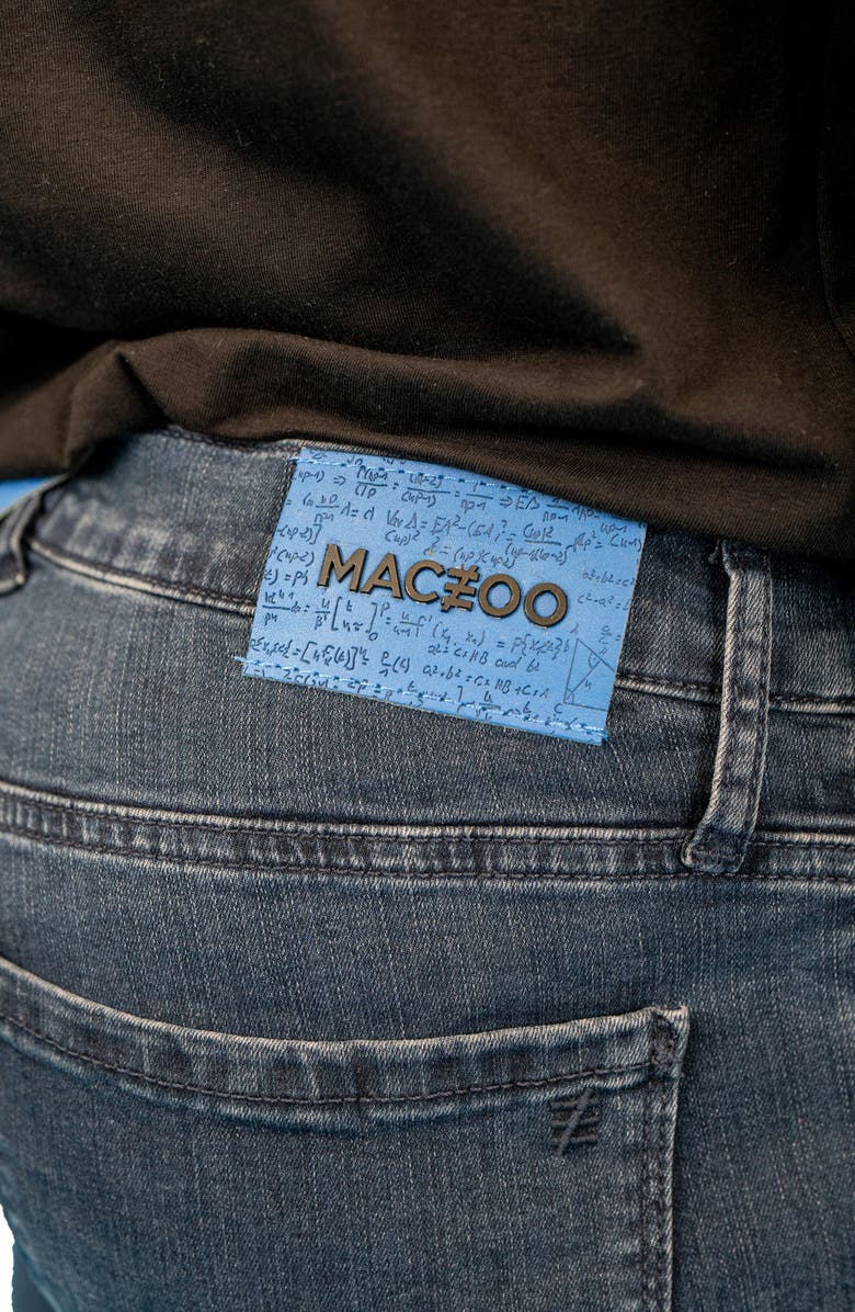 Maceoo Distressed Athletic Fit Stretch Jeans, Alternate, color, Blue