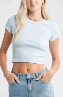 BP. Compact Rib Crop Baby Tee