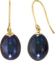 EFFY 14K Yellow Gold & Cultured Pearl Drop Earrings