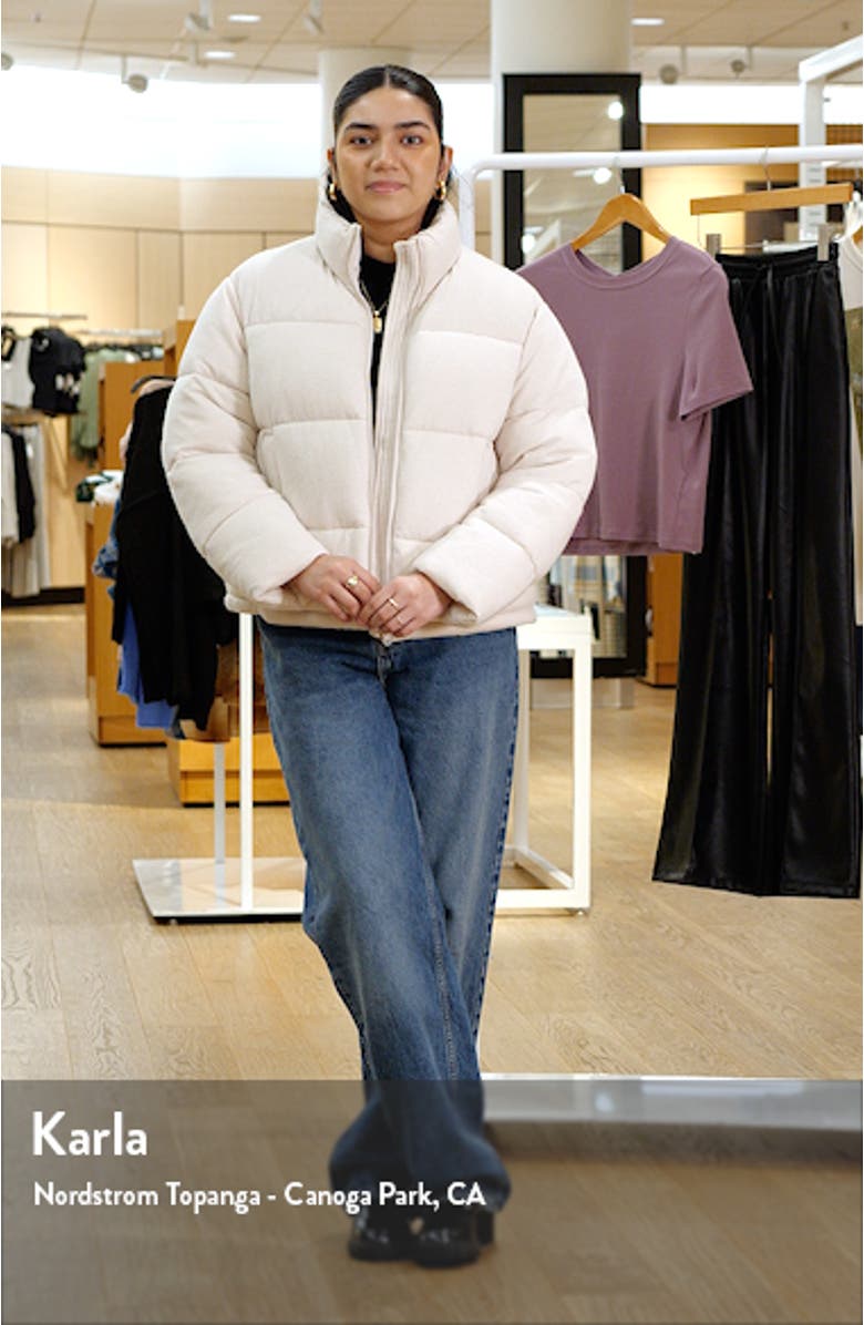 Textured Puffer Jacket, sales video thumbnail