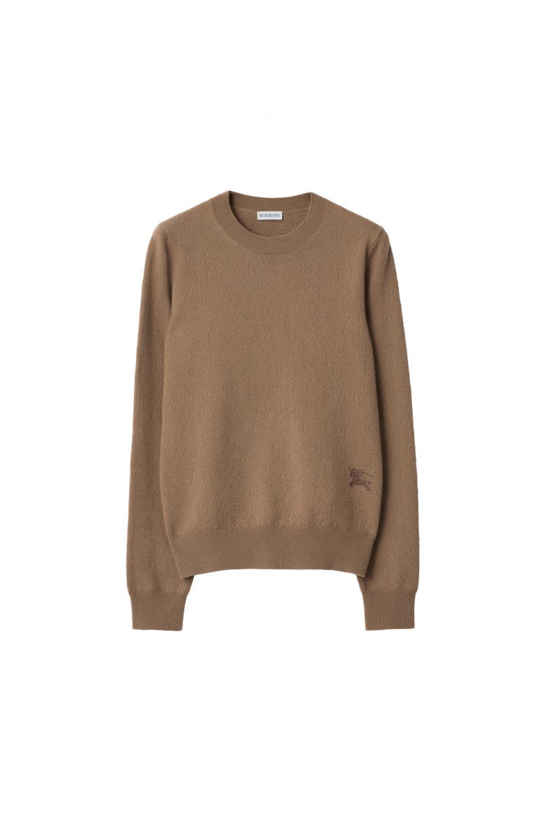 Burberry Wool Sweater, Alternate, color, Camel