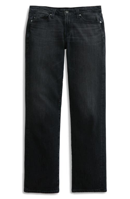 Ag Sandra Slim Straight Leg Jeans In Black