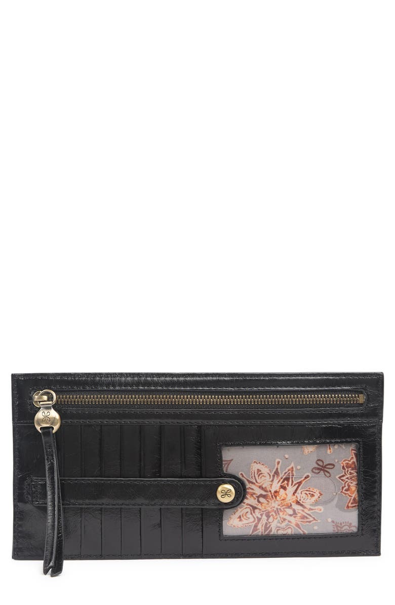 HOBO Peak Continental Leather Wallet, Alternate, color, 