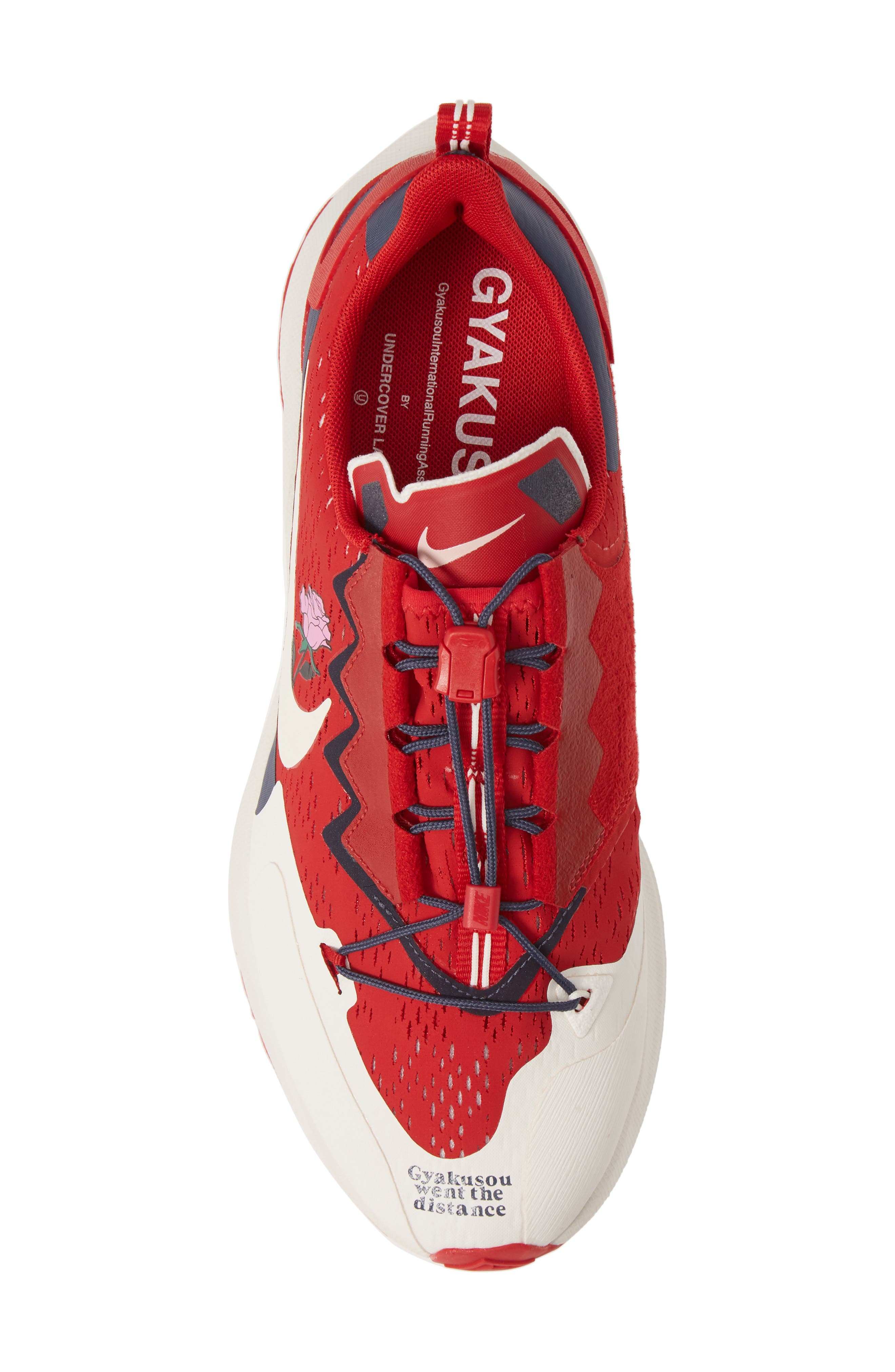 x Undercover Gyakusou Air Zoom Pegasus 36 Trail Running Shoe, Alternate, color, SPORT RED/ THUNDER BLUE/SAIL