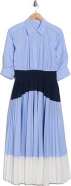 Simkhai Jenella Colorblock Shirtdress