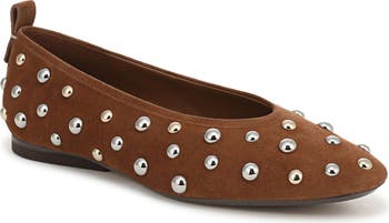27 EDIT Naturalizer Carla Stud Ballet Flat (Women) | Nordstrom