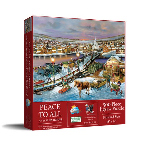 Peace to All 500 piece Jigsaw Puzzle for Adults