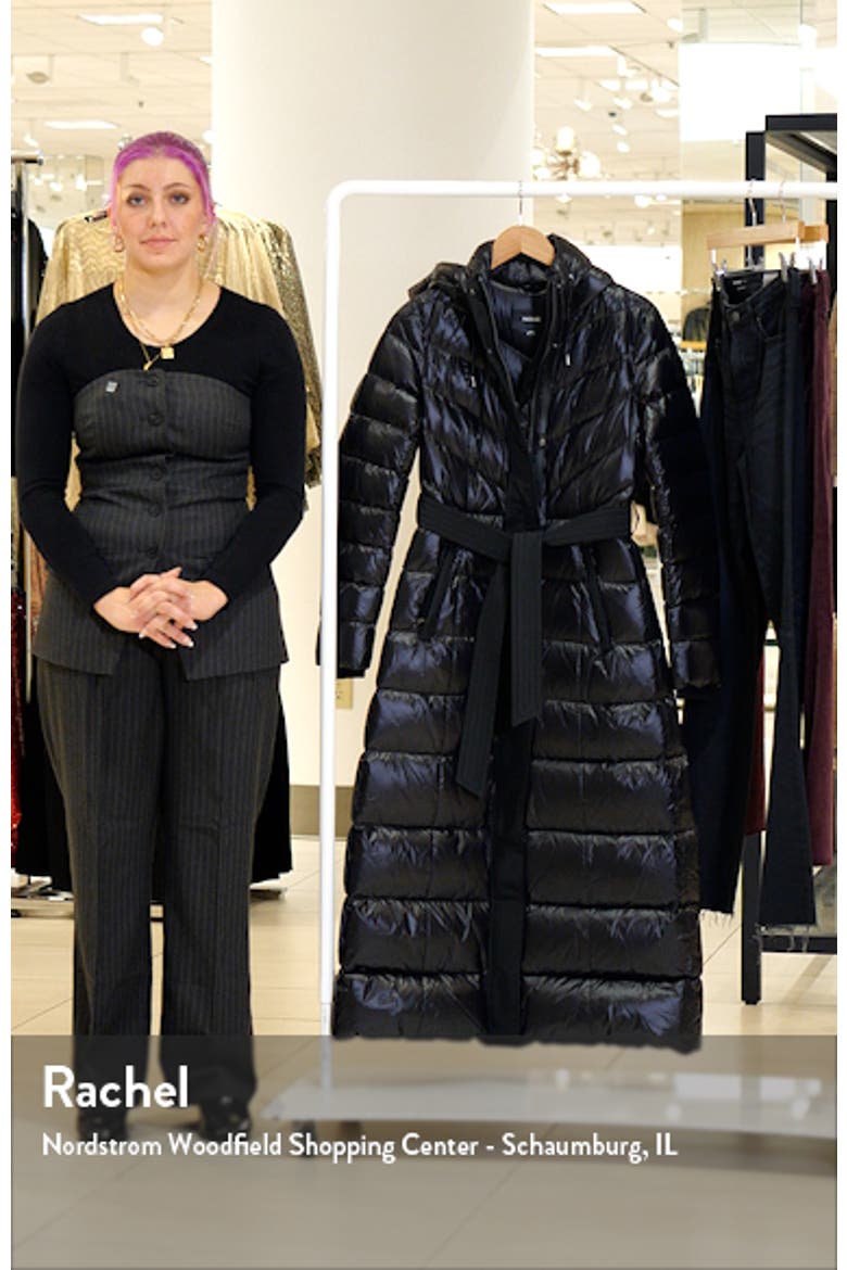 Calina Lustrous Water Repellent Down Coat video
