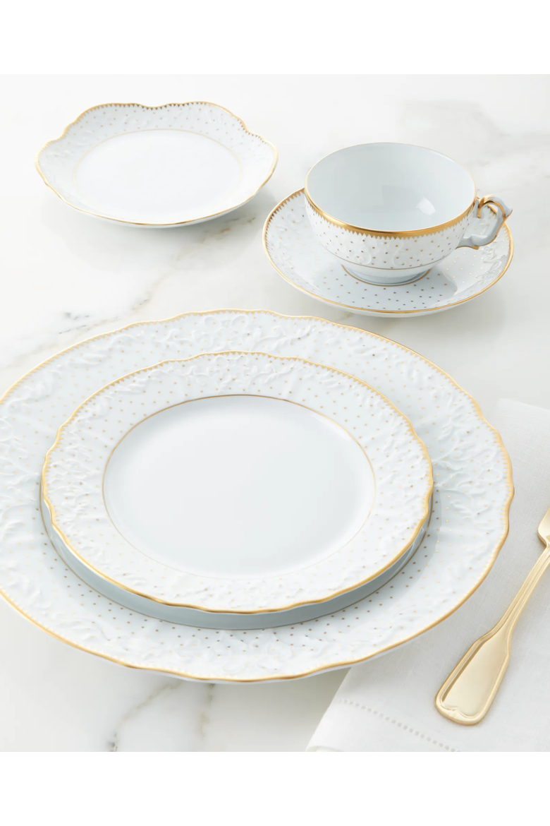 Simply Anna Polka 2 Tier Stand, Alternate, color, WHITE/GOLD
