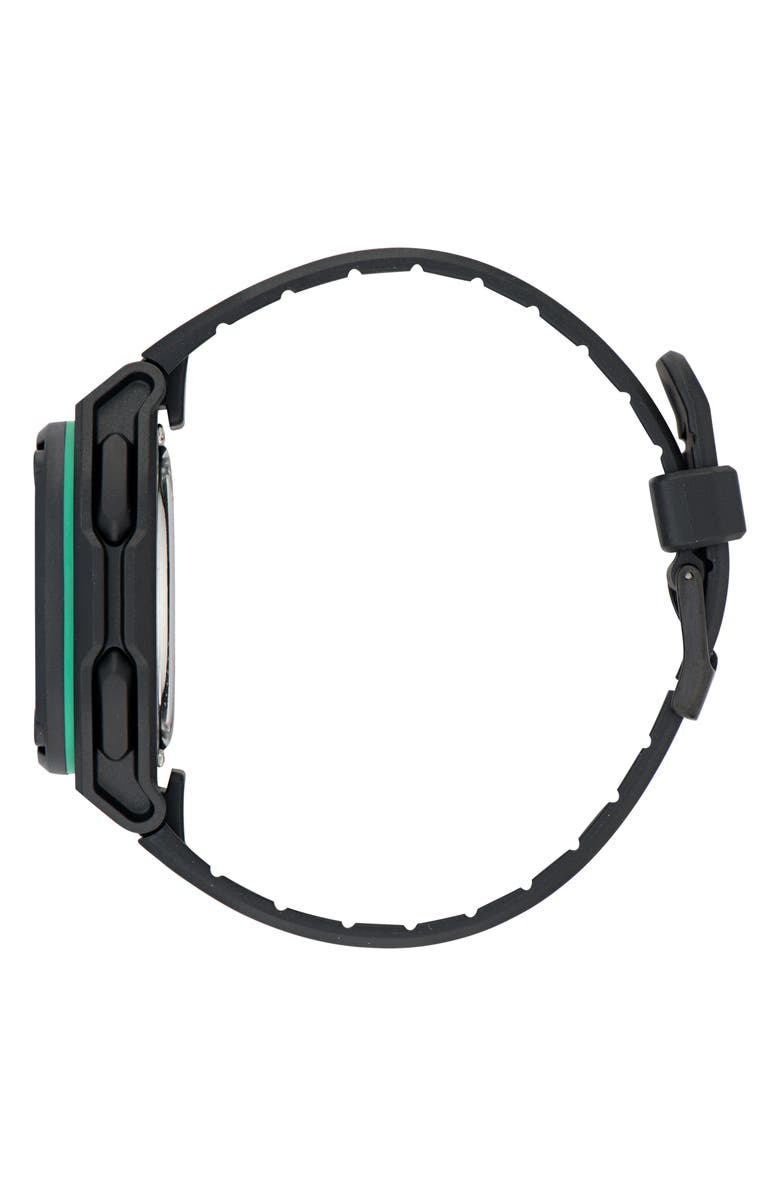 adidas City Tech Two Resin Strap Watch, 45mm, Alternate, color, 