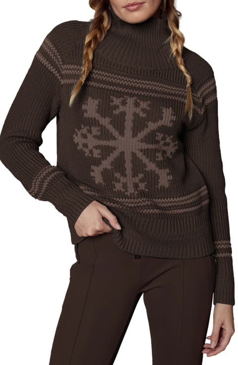 Alora Mock Neck Ski Sweater