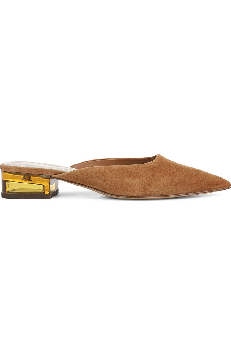 SARTO by Franco Sarto Bennet Pointed Toe Mule, Alternate, color, Saddle