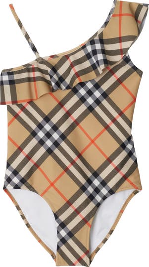 【送料&関税込】Burberry Check Motif Swimsuit Burberry Check Swimsuit | Nordstrom