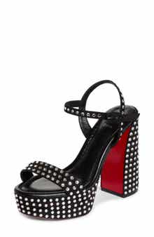 Christian Louboutin Movida Jane Quarter Strap Platform Sandal