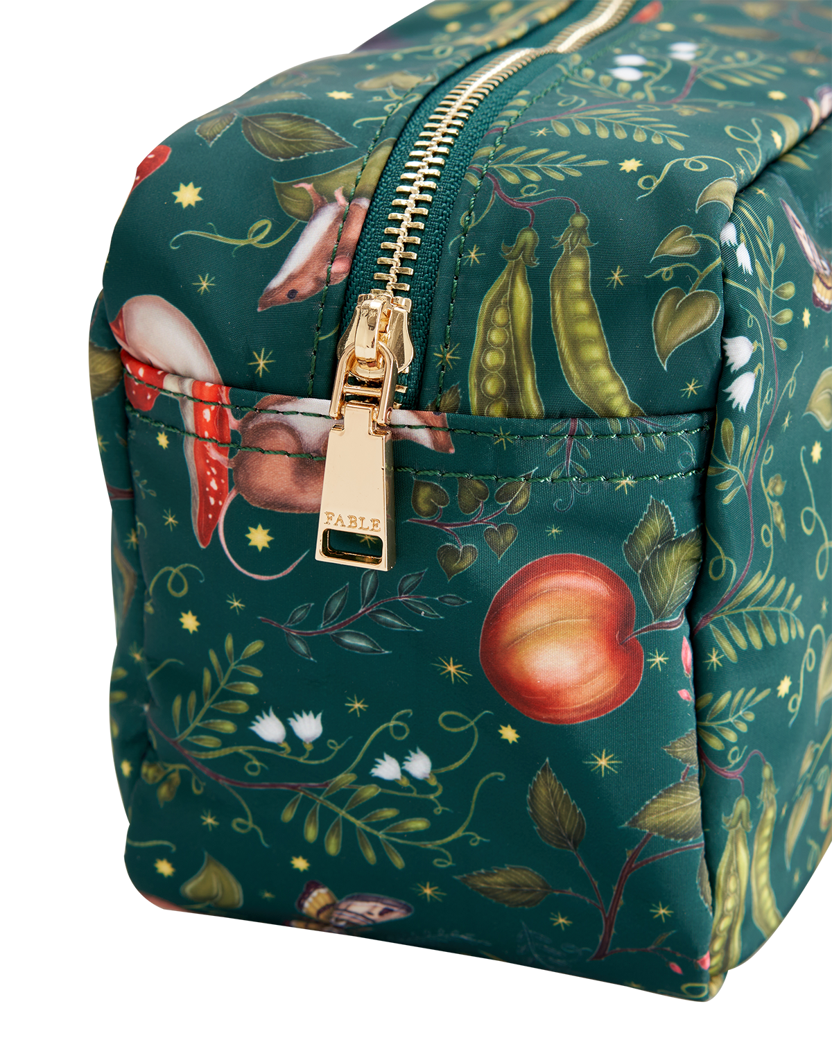 Fable England Into the Woods Travel Pouch, Alternate, color, Green