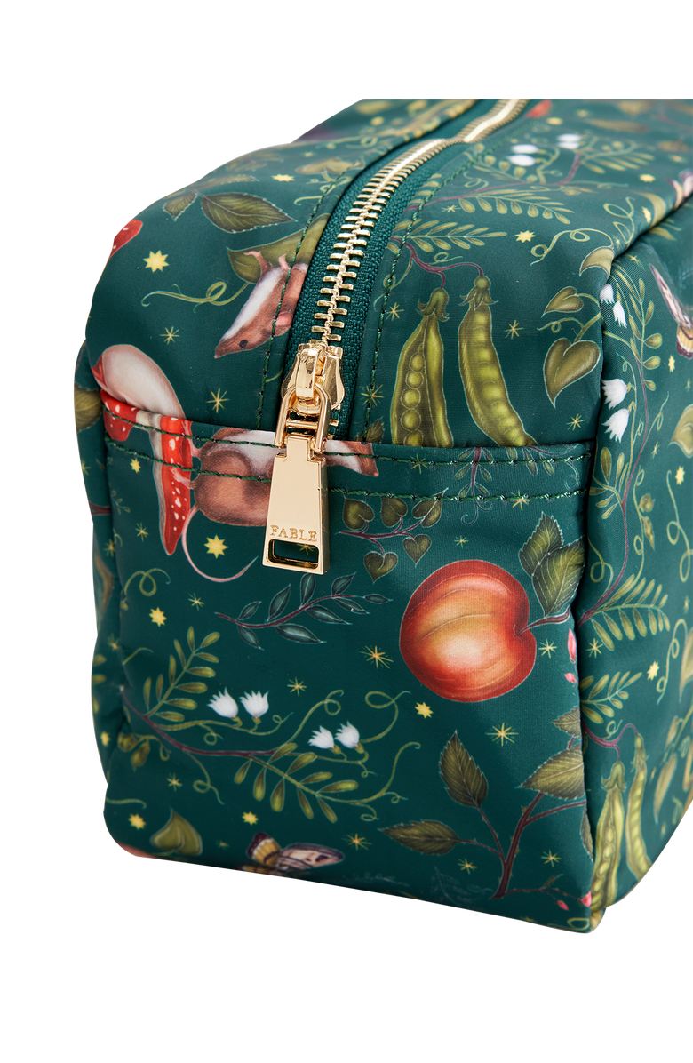 Fable England Into the Woods Travel Pouch, Alternate, color, Green