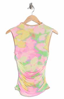 AFRM LOS ANGELES Kinsley Ruched Mesh Top