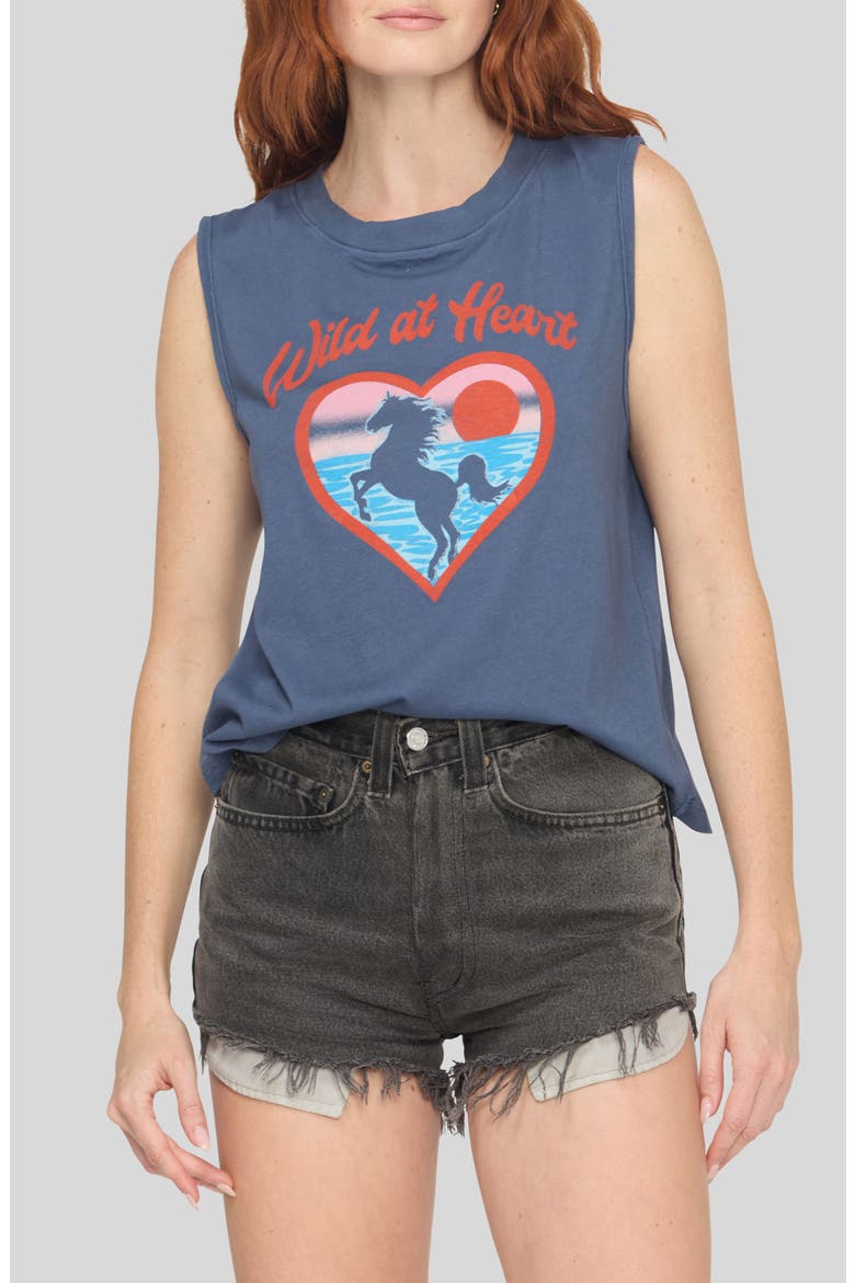 Wild at Heart Tank, Main, color, DEEP INDIGO