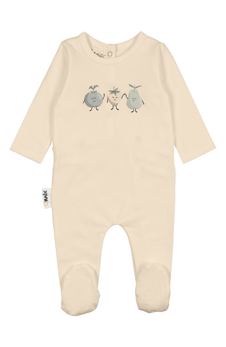 Manière Fruity Friends Footie, Main, color, Sand