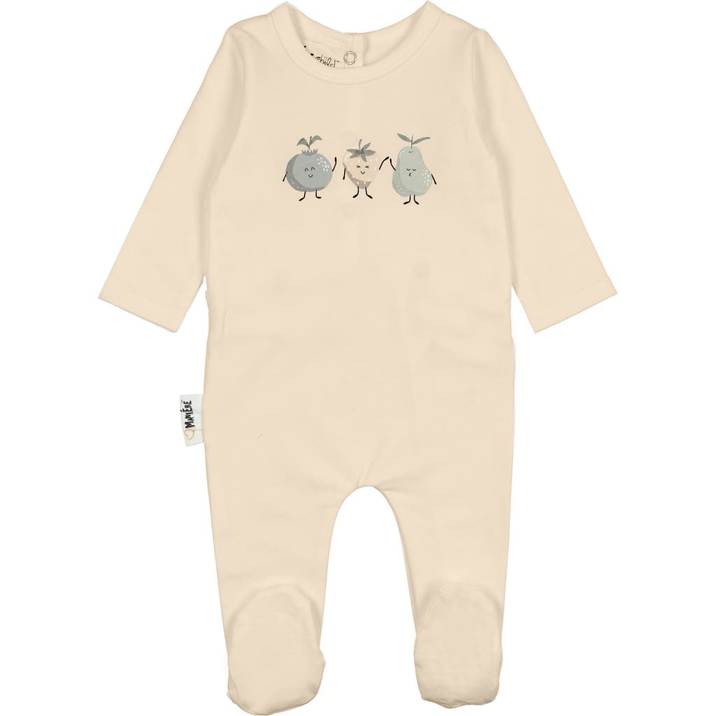 Maniere Manière Fruity Friends Footie In Neutral