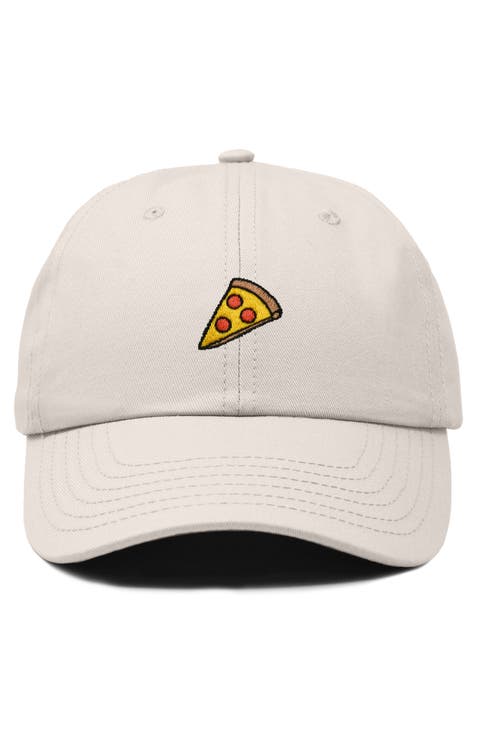 Pizza Slice Embroidered Dad Hat