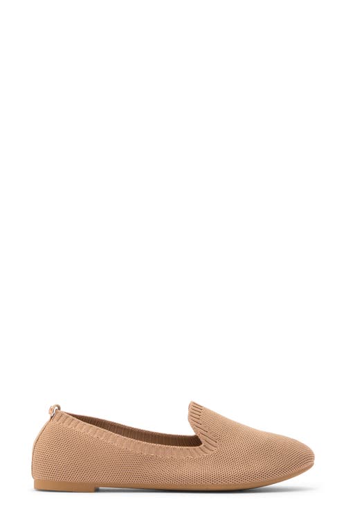 Danskin Dream Knit Flat In Camel