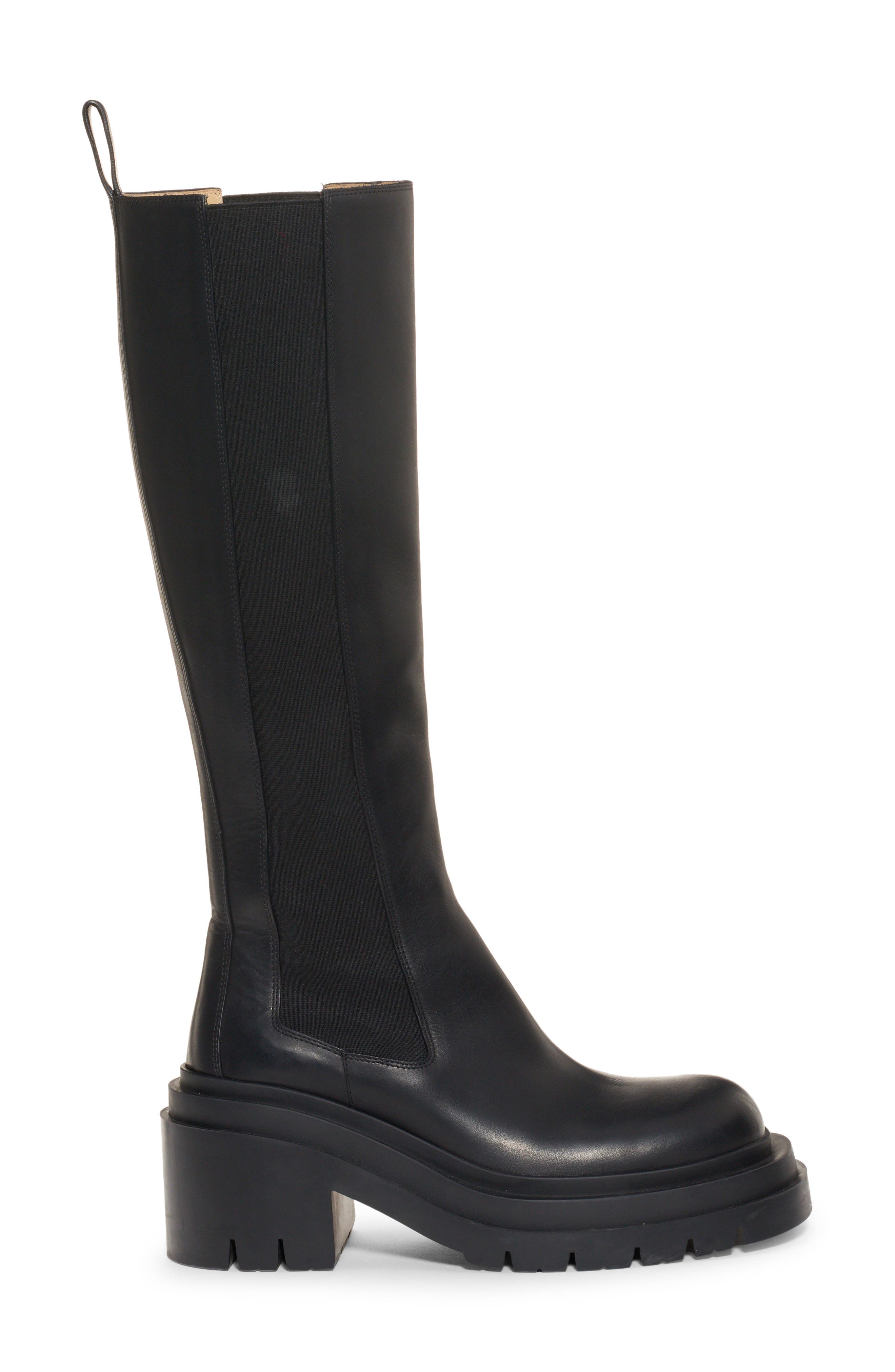 Bottega Veneta Platform Knee High Boot, Alternate, color, 