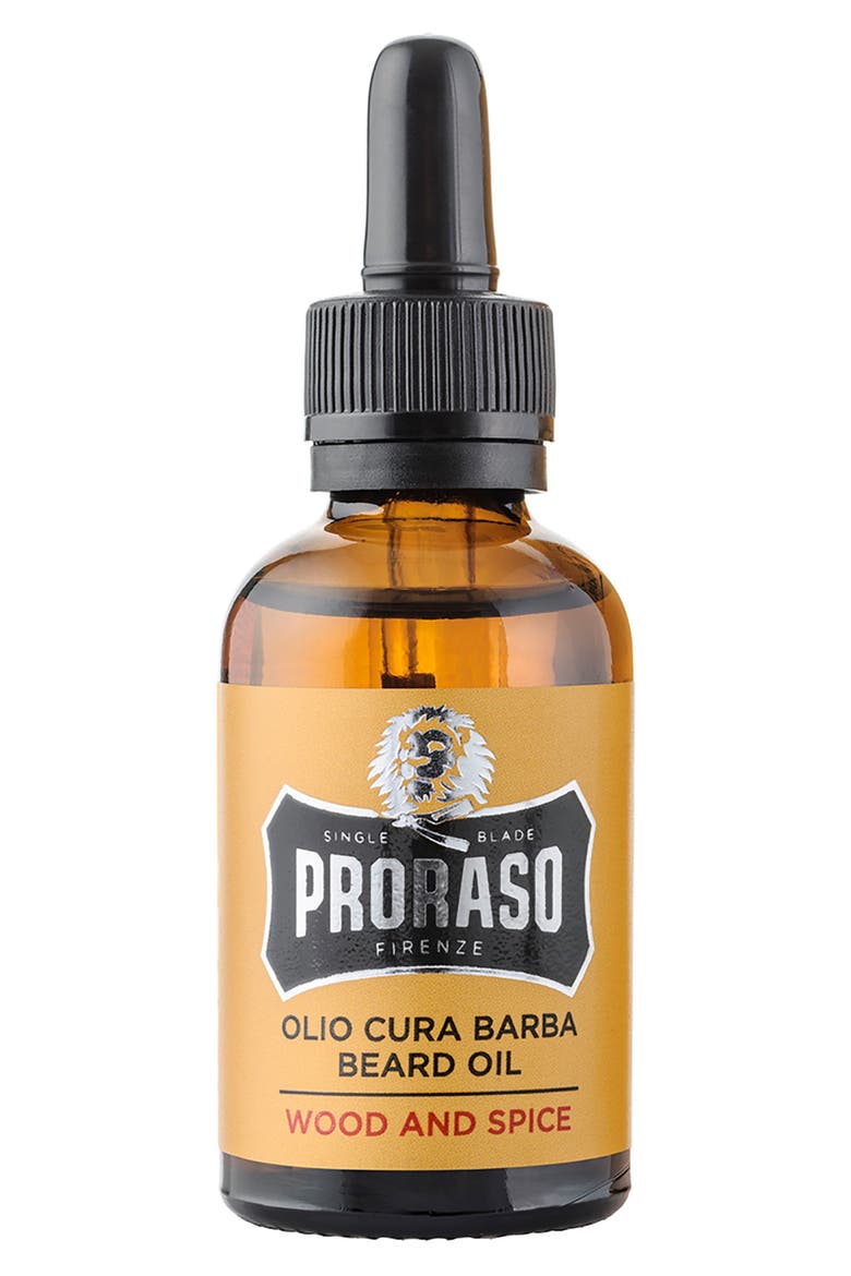 Men's Grooming Wood and Spice Beard Oil, Main, color, NO COLOR