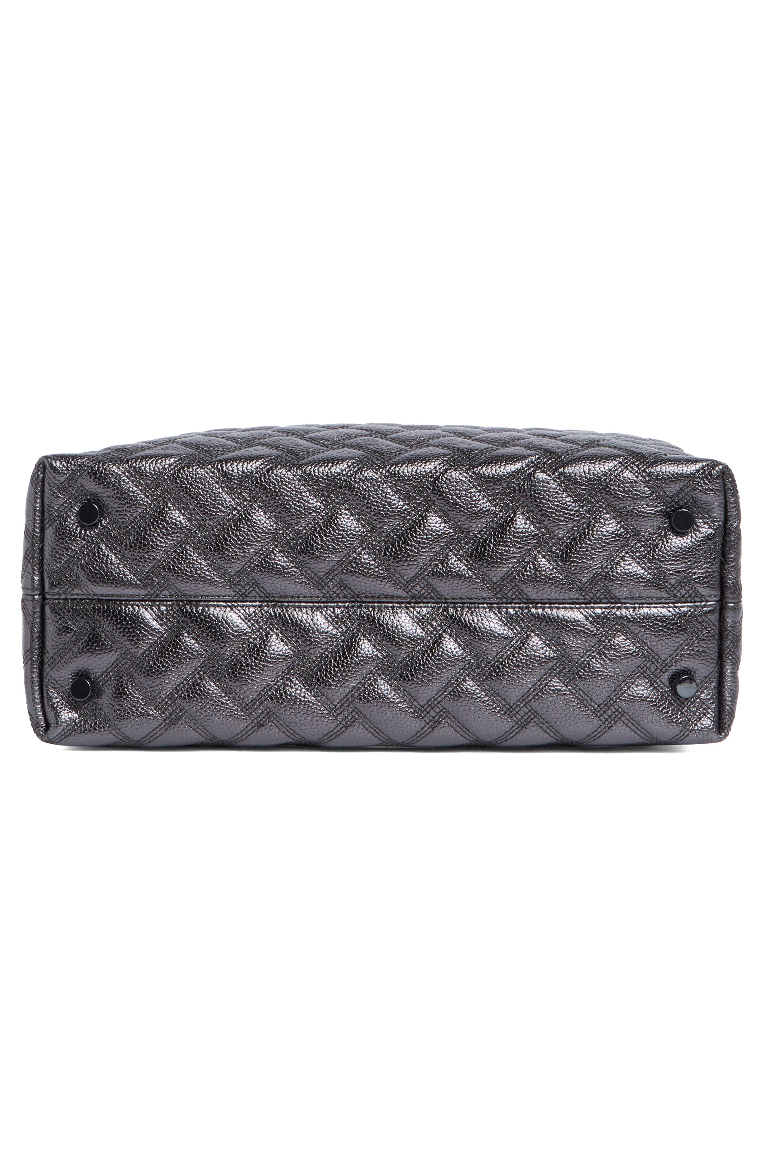 Kurt Geiger London Kensington Drench Quilted Leather Tote, Alternate, color, 