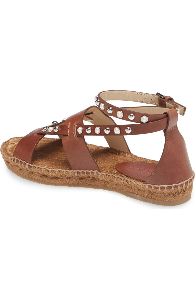 Jimmy Choo Denise Studded Espadrille Sandal, Alternate, color,