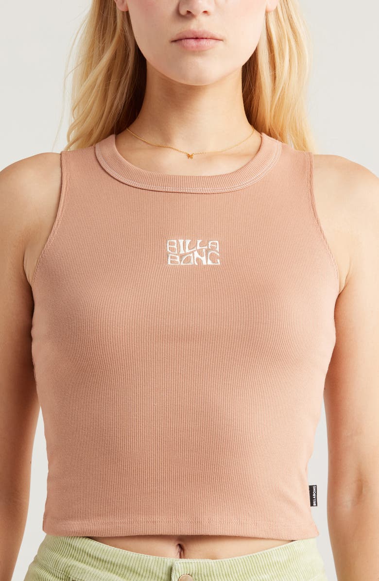 Billabong Fun Time Tank, Alternate, color, Rose Brown