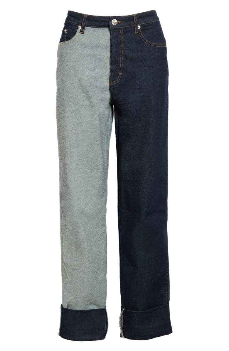 Baum und Pferdgarten Nadeen Inside Out High Waist Ankle Jeans, Alternate, color, 