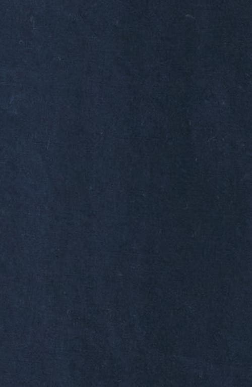Shop Merz B Schwanen Relaxed Fit Organic Cotton Poplin Jacket In Dark Navy