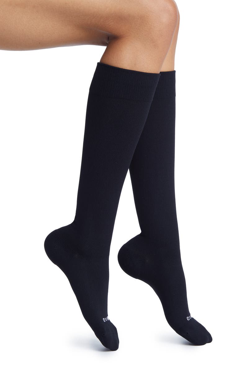 COMRAD Solid Compression Knee Highs, Main, color, 