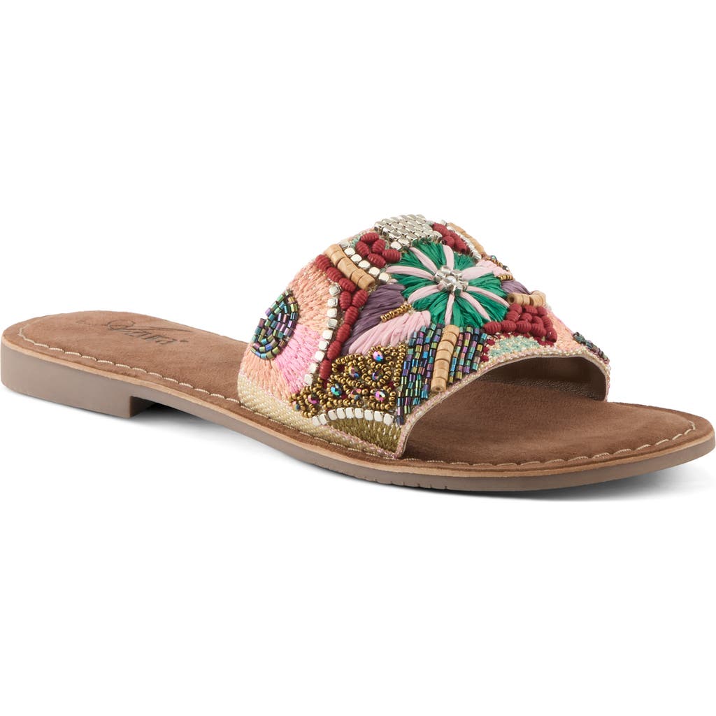 Azura By Spring Step Sugarplum Slide Sandal