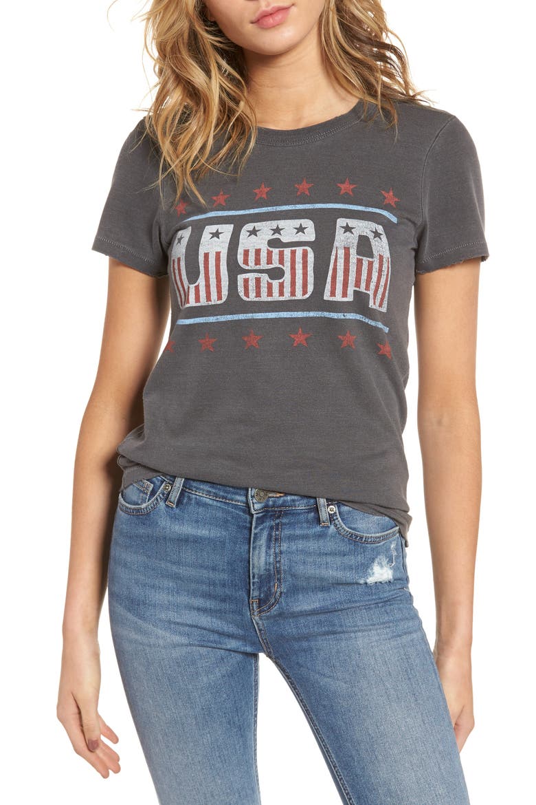 USA Graphic Tee, Main, color, PEPPER