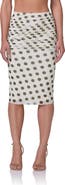 AFRM Riley Polka Dot Pencil Skirt